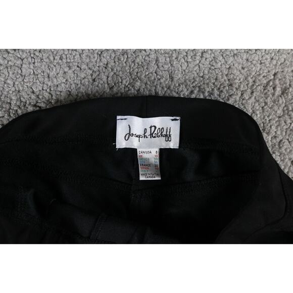 Joseph Ribkoff Pants Women Black 8 Pull-On Trouser Zipper Ankle Canada - Picture 3 of 6